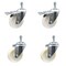 Service Caster 4 Inch SS Nylon Wheel 3/8 Inch Threaded Stem Caster Total Lock Brake SCC, 2PK SCC-SSTSTTL20S414-NYS-381615-2-S2 - alternate 4